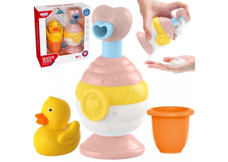 WOOPIE 47924 Zabawki do kąpieli Kubeczek+kaczuszka