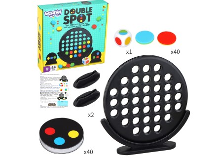 WOOPIE 48372 Gra strategiczna planszowa 3 w linii