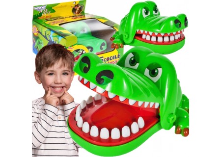 WOOPIE 48389 Gra zręcznościowa Gryzący Krokodylek