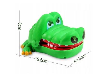 WOOPIE 48389 Gra zręcznościowa Gryzący Krokodylek