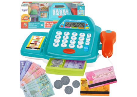 WOOPIE 48990 Kasa sklepowa z akcesoriami