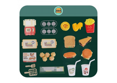 WOOPIE 49034 Mini Burger Shop