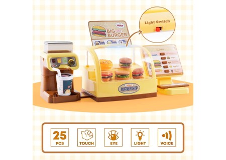 WOOPIE 49041 Sklep restauracja Fast Food ''BIG BURGER''