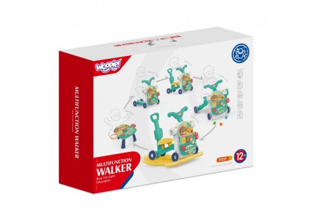 WOOPIE 49287 Chodzik 5w1 Multifunkcyjny niebieski