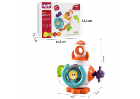 WOOPIE 49997 Piłka kosmiczna rakieta 6w1 Montesso