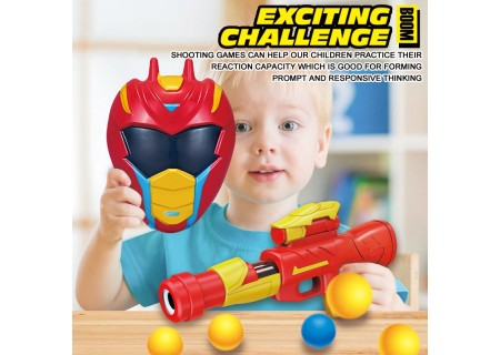 WOOPIE 50148 Pistolet na piankowe kulki + maska 11el.