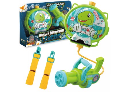 WOOPIE 50216 Pistolet na wodę z Plecakiem Dino