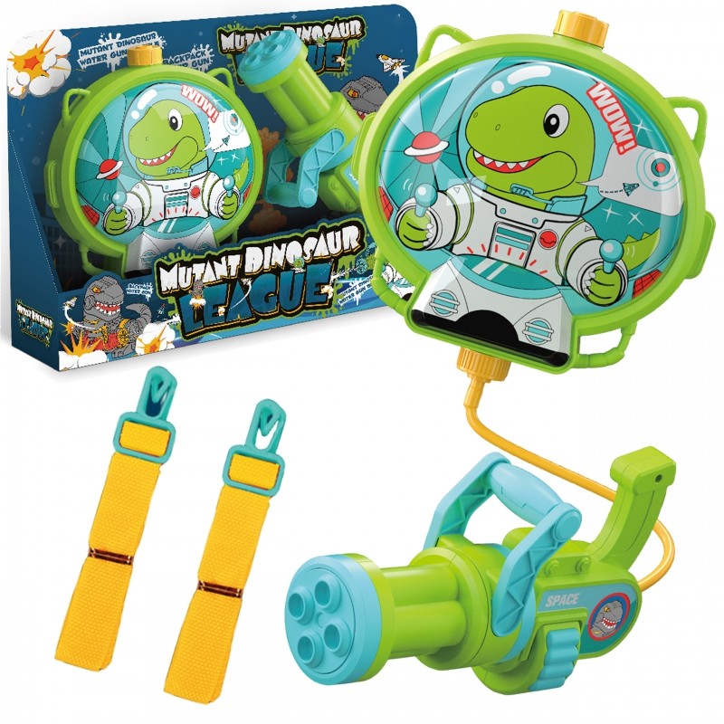 WOOPIE 50216 Pistolet na wodę z Plecakiem Dino