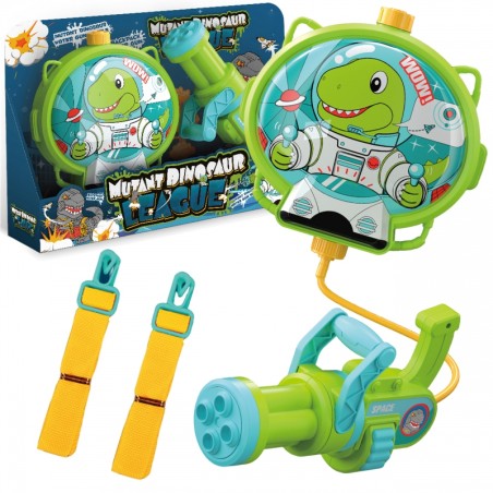 WOOPIE 50216 Pistolet na wodę z Plecakiem Dino