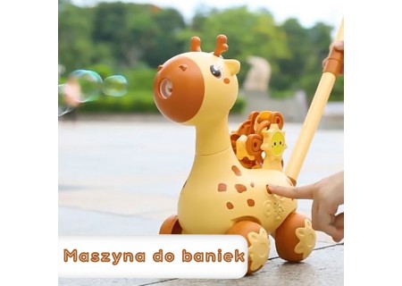 WOOPIE 50629 Pchacz Żyrafka 2w1 Bubble