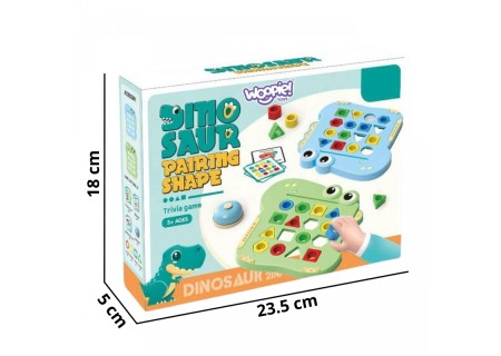 WOOPIE 50940 Układanka montessori Dinozaur
