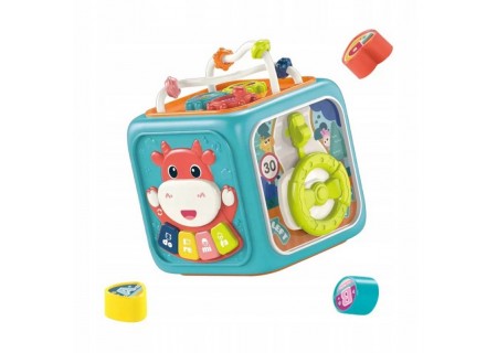 WOOPIE 51565 Kostka sensoryczna edukacyjna Montessori