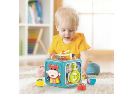 WOOPIE 51565 Kostka sensoryczna edukacyjna Montessori