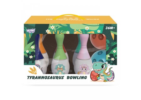 WOOPIE 52036 Kręgle dla dzieci zwierzaki cyferki 8 el.