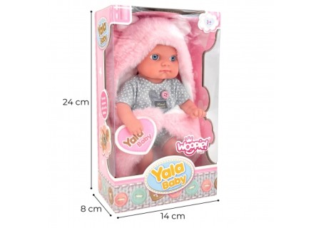 WOOPIE 52203 Lalka Bobas z Kocykiem