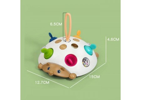 WOOPIE 52395 Jeżyk sensoryczny 4w1 Pop-it