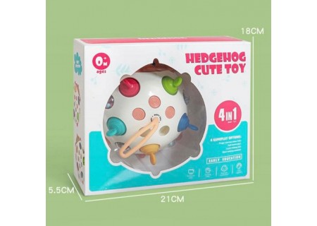 WOOPIE 52395 Jeżyk sensoryczny 4w1 Pop-it