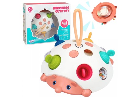 WOOPIE 52395 Jeżyk sensoryczny 4w1 Pop-it