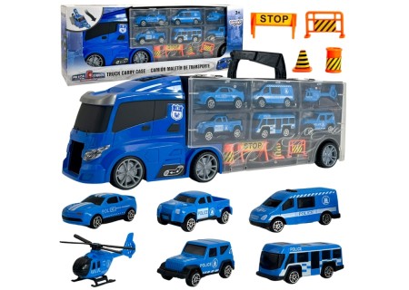WOOPIE 52777 Ciężarówka transporter 2w1 niebieski