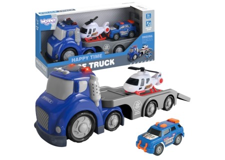 WOOPIE 53149 Niebieska laweta Policyjna City Truck
