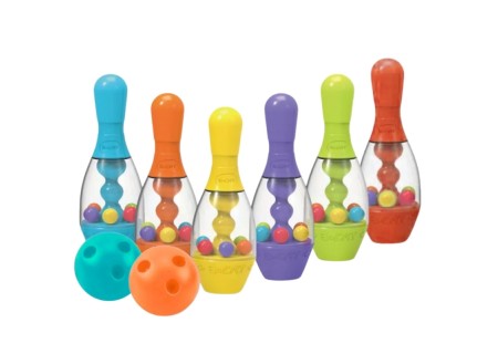 WOOPIE 53347 Kolorowe kręgle dla dzieci 8el.