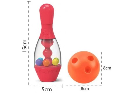 WOOPIE 53347 Kolorowe kręgle dla dzieci 8el.