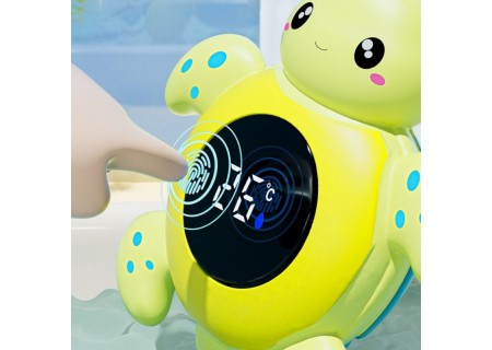 WOOPIE 53576 Termometr do Kąpieli 2w1 Mierzenia Temperatury Wody i Pomieszczenia Żółwik