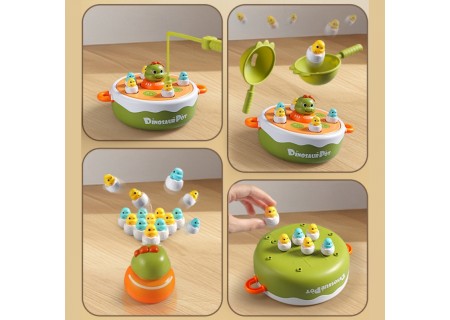 WOOPIE 53729 Gra zręcznościowa łowienie dinozaurów