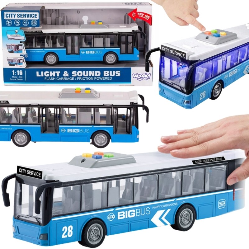 WOOPIE 53811 Autobus Miejski elektryczny 1:16