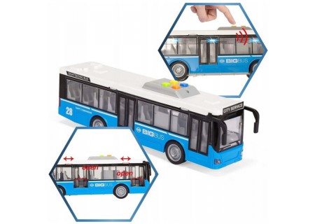 WOOPIE 53811 Autobus Miejski elektryczny 1:16