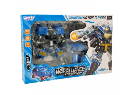 WOOPIE 53897 Robot Transformujący 2w1 Pojazd Bojowy