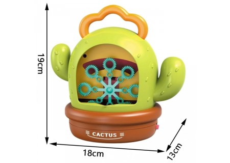 WOOPIE 54085 Kaktusowa elektryczna maszyna do bąbelków