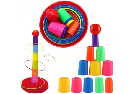 WOOPIE 54559 Gra Rzut do celu obręczami