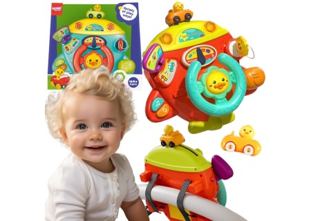 WOOPIE 54665 Interaktywna Kierownica Samolot