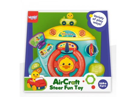 WOOPIE 54665 Interaktywna Kierownica Samolot