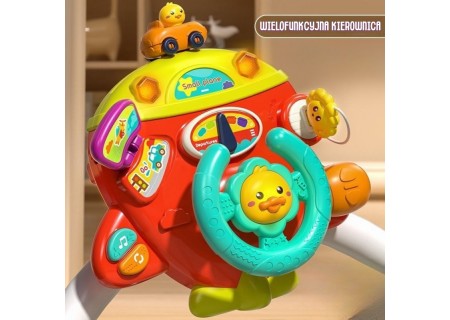 WOOPIE 54665 Interaktywna Kierownica Samolot