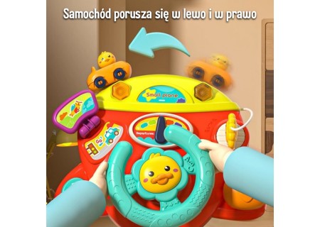 WOOPIE 54665 Interaktywna Kierownica Samolot