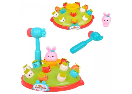 WOOPIE 54672 Gra Zręcznościowa Wbij Marchewkę