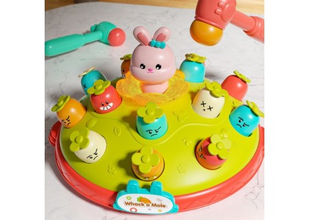 WOOPIE 54672 Gra Zręcznościowa Wbij Marchewkę