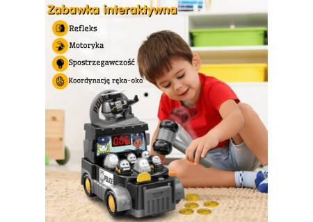 WOOPIE 55143 Gra Wbijanka Policyjna