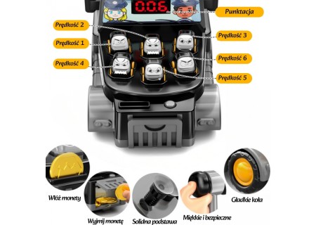 WOOPIE 55143 Gra Wbijanka Policyjna