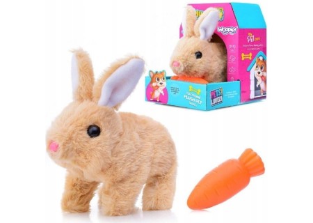 WOOPIE 55273 Króliczek Interaktywny brązowy