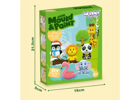 WOOPIE 55310 Figurki DIY Zestaw Zwierzęta