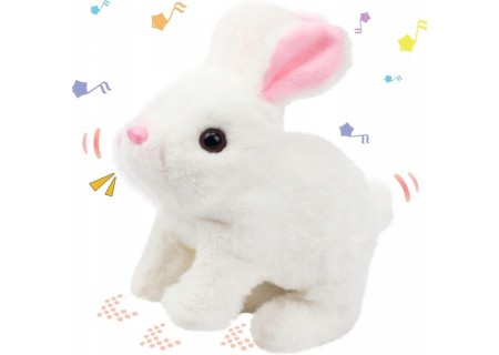 WOOPIE 55402 Króliczek Interaktywny Biały