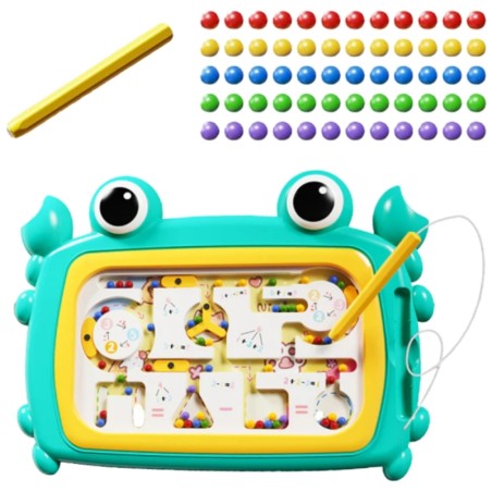 WOOPIE 557920 Tablica magnetyczna Labirynt Krab niebieska