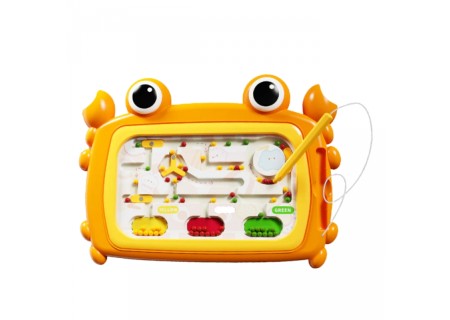 WOOPIE 55808 Tablica magnetyczna Labirynt Krab pomarańczowa