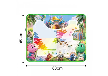 WOOPIE 56065 Mata wodna do malowania Dinozaury