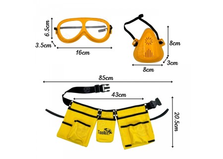 WOOPIE 56270  Zestaw Narzędzi Majsterkowicza 16el.