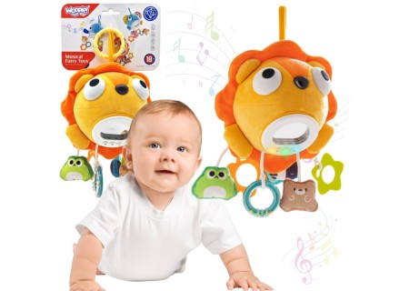 WOOPIE 56317 Maskotka Interaktywna Gryzak Lew