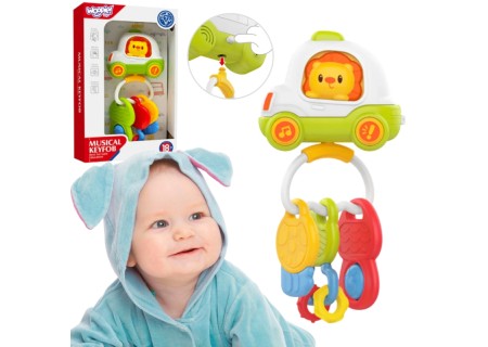 WOOPIE 56324 Muzyczne Breloczki Klucze Sensoryczne